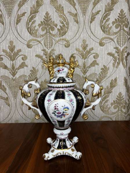 Антикварная ваза Meissen в Москве фото 3