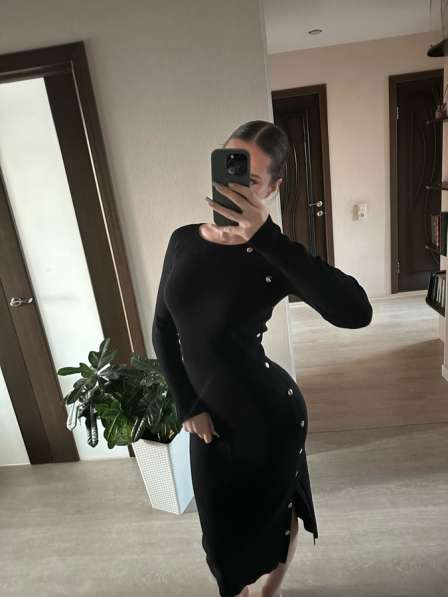 Платье длинное черное в Благовещенске фото 3