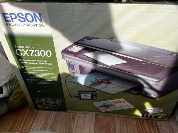 Цветной Epson Stylus CX7300 (Полосит) в Уфе