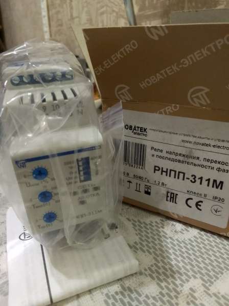 Реле Напряжения Перекоса и Последовательности Фаз РНПП-311