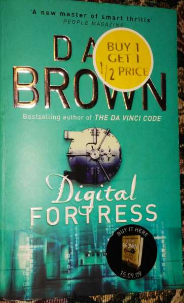 Д. Браун, цифровая крепость, англ. язык