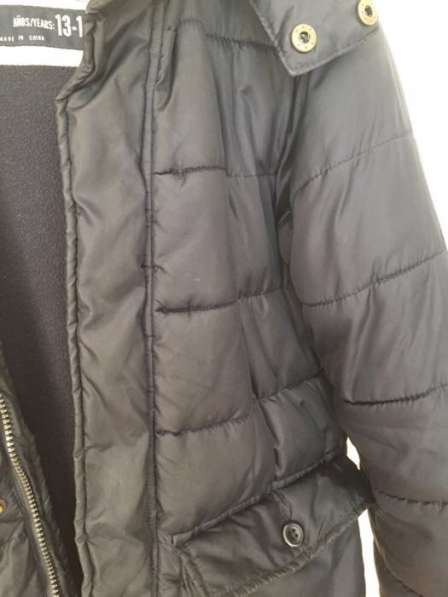 Тёплая куртка пуховик, Zara Boys, 13-14 лет, на 164см в 