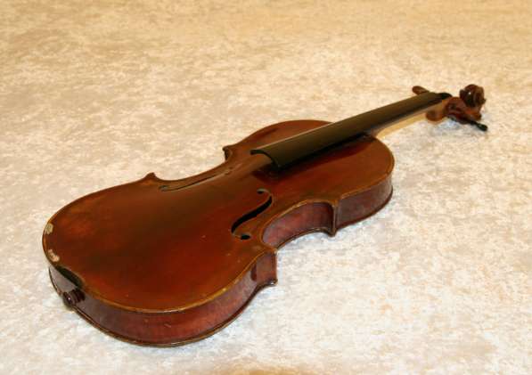 Original Vintage Geige sehr wunderschone rote Viola ! в фото 8