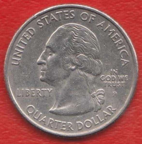 США 25 центов 2003 г. квотер штат Арканзас знак мондвора P в Орле