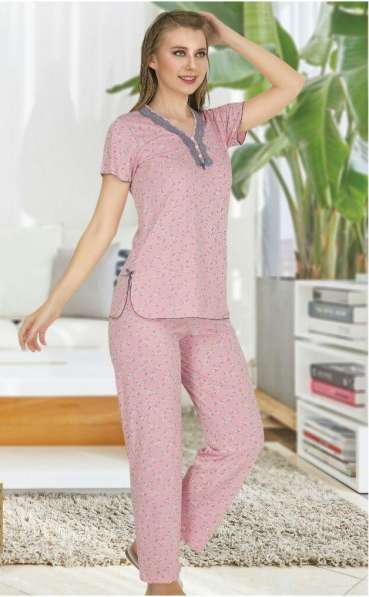 Женские пижамы ОПТОМ. 100% хлопок в фото 5