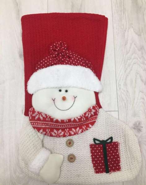 Рождественский носок новогодний подарок в Анапе