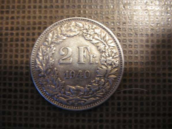 Швейцария 2 и 5 франков. Серебро. Оригиналы
