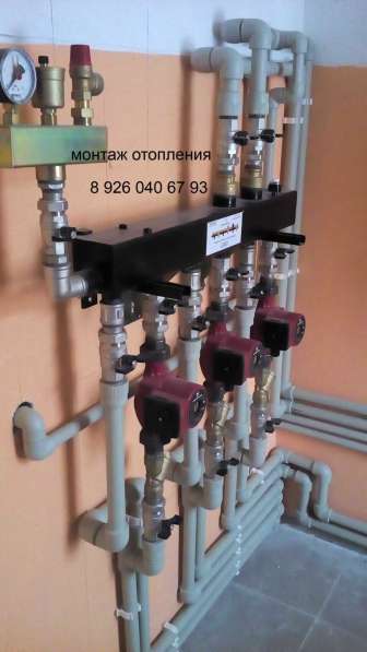 Монтаж отопления в частном доме