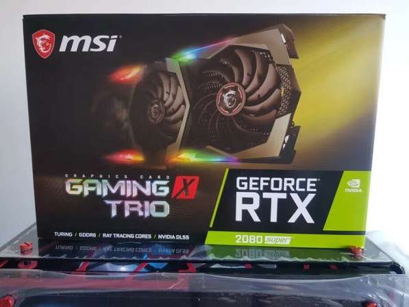 For sell MSI GeForce RTX 2080 Super Juegos X Trio
