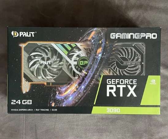 Видеокарта GeForce RTX 3090 24gb Palit GamingPro