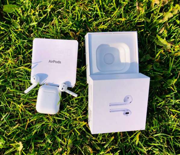 AirPods 2 беспроводные наушники в Казани фото 3