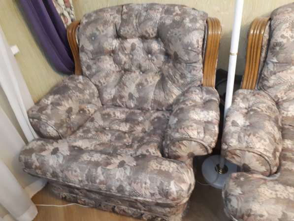 Комплект : кресло и диван в Москве фото 3