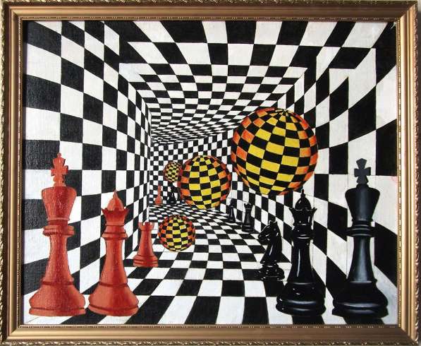 Шахматы в живописи № 1 в Москве фото 35