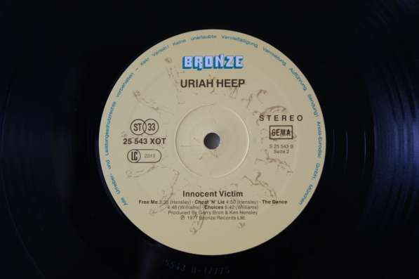 URIAH HEEP-1977 Made In W. Germany в Москве фото 3