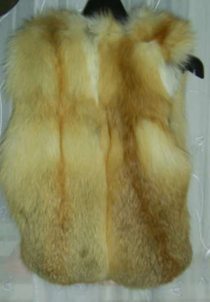 Selling a vest made of fur foxes! в 