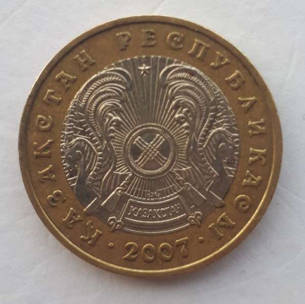 Монета - 100 тенге, 2007 года, Казахстан в Кемерове