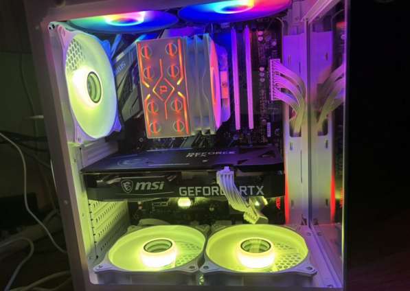 Игровой компьютер RTX 3060 ti 8 gb в Краснознаменске