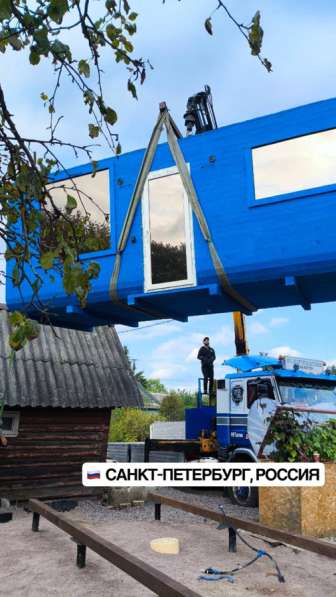 Баня бочка под ключ от производителя в Санкт-Петербурге фото 3