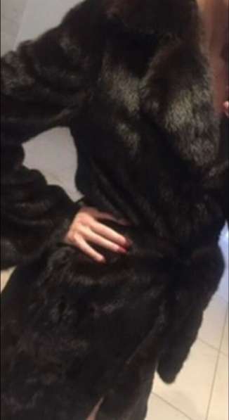 Шуба норка black