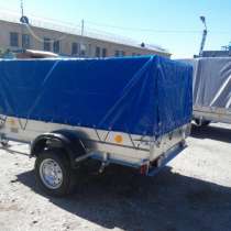 Рессорный автомобильный прицеп Трейлер 2,5х1,5м для перевозки различных грузов, в Москве