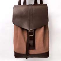 Женский рюкзак ручной работы из натуральной кожи КРС, в Москве