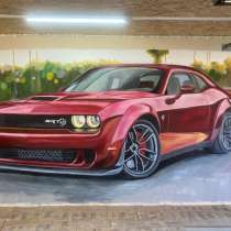 Роспись стен, в Югорске