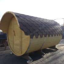 Баня бочка 3 метра, в Краснодаре