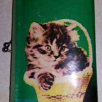 Женский кошелёк с изображением кошки времён СССР, в Сыктывкаре
