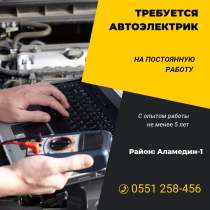 Требуется автоэлектрик с опытом работы, в г.Бишкек
