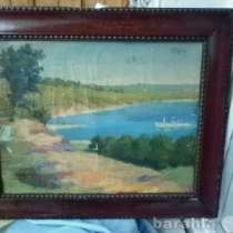 картина пейзаж 40,5х30,5 масло, в Москве