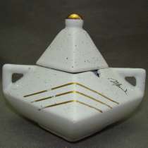 Сахарница фаянсовая дизайнерская (X065), в Москве