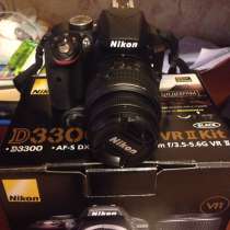 Фотоаппарат Nikon D3300 18-55vr kit, в Москве