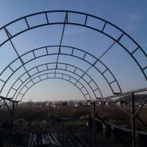 Прочный металлический навес для авто, в Климовске