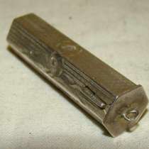 Помадница маленькая старинная серебряная (G319), в Москве