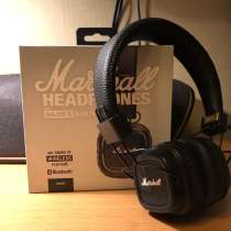 Беспроводные наушники Marshall major II Bluetooth, в Москве