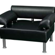 Диван одноместный Евромебель черный, в Барнауле