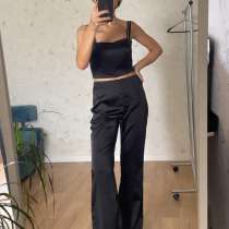 Топ и брюки атласные insiti, в Москве