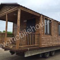 Деревянный мобильный домик на заказ, в Краснодаре