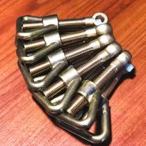 Комплект М10 (гайка-барашек/болт откидной) латунные, в Волжский