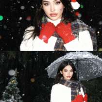 Трендовое зимнее фото ии. Нейрофотосессия, в Москве