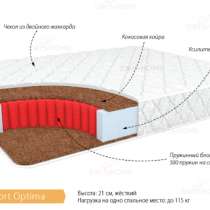 Матрац Комфорт Оптима 1600х2000, в Кемерове
