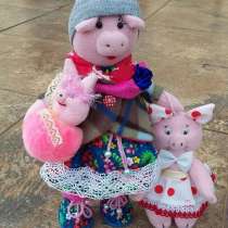 Свинка-мама. Текстильная куколка, в Санкт-Петербурге