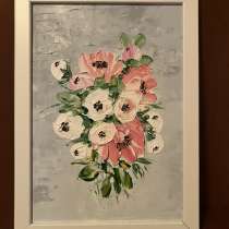 Картина маслом. Букет, в Москве