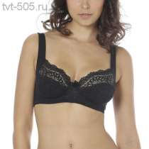 Бюстгальтер черный, м/чашка, VISaVIS. Цветовая гамма: Черный, Размер: 75D, Бренд: VISAVIS (БЮСТГАЛЬТЕРЫ), в Москве