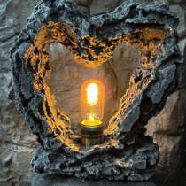 Светильники из камня, в Томске