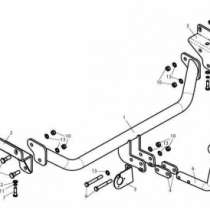 Фаркоп на Kia Ceed хэтчбек/Hyundai i30 хэтчбек, с 2007 г.в., в Октябрьском