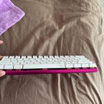 Механическая клавиатура hyperX Alloy Origins 60 розовая, в Новосибирске