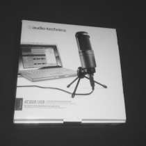 Конденсаторный микрофон Audio Technica A, в Москве