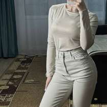 Лонгслив бежевый женский, Terranova, размер S (42), в Ставрополе