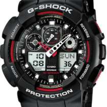 Часы G-Shock черно-красные, в Санкт-Петербурге